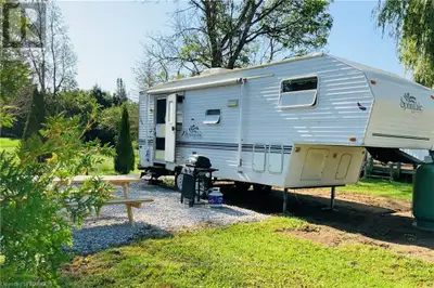 Enjoy weekly trailer, site and boat launch rental in Stokes Bay. This spacious Springfield RV has a...