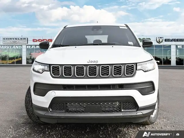 2025 Jeep Compass Sport 4x4 Nav Capable Heated Seats in Cars & Trucks in St. Albert - Image 3