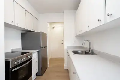 Akelius studio apartment for rent. Located near Jameson and Queen in the Parkdale neighborhood, Toro...