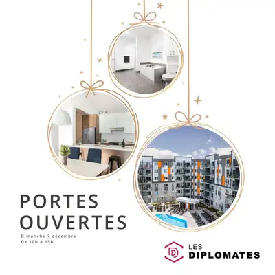 Portes ouvertes au Diplomates Édition festive ! Venez célébrer la saison avec nous et découvrir votr...