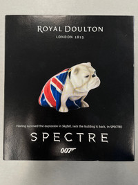 Royal Doulton Jack the Bulldog James Bond 007 Spectre
