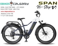 BRAND NEW SPAN V1 750W 48V1 7Ah (E-FAT BIKE) Calgary Alberta Preview