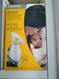 Recueil lait en silicone Medela neuf 20$