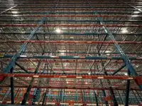 USED 42" x 46" WIRE MESH DECK FOR WAREHOUSE PALLET RACKING