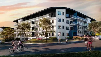 LaFLÈCHE Appartements vous place au centre de l'action à Sainte-Foy tout en vous permettant de résid...