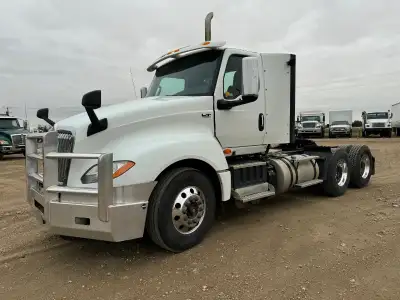 2018 International T/A LT625 Day Cab, DEF Deleted, Ser#8141, 649,400 (13400 hrs), 16 Spd. Eaton Full...