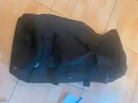 Samboro Black Duffle Bag Rolling Large Sized Luggage Suitcase