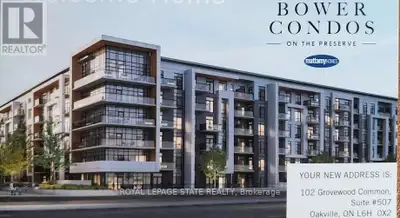 507 - 102 GROVEWOOD COMMON Oakville (GO Glenorchy), Ontario