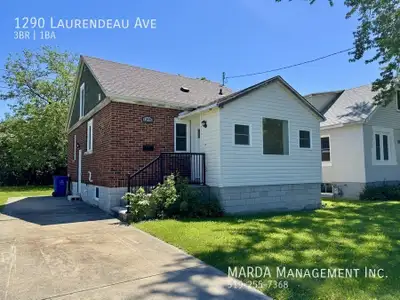 Welcome to 1290 Laurendeau, a brand new fully renovated 3 bedroom, 1 bathroom single-family home off...