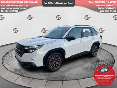 Less than $169 weekly all in, Drive it Away/0 DownFREE WINTER TIRES????️ 2025 Subaru Forester Sport...