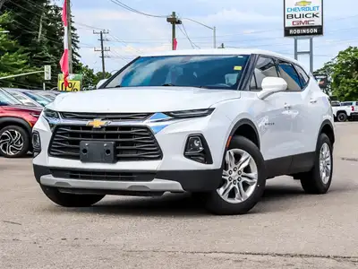 Experience the perfect blend of power and style with this 2020 Chevrolet Blazer AWD LT in elegant wh...