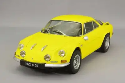 1/18 DIECAST KYOSHO RENAULT ALPINE A110 YELLOW NEW, View more