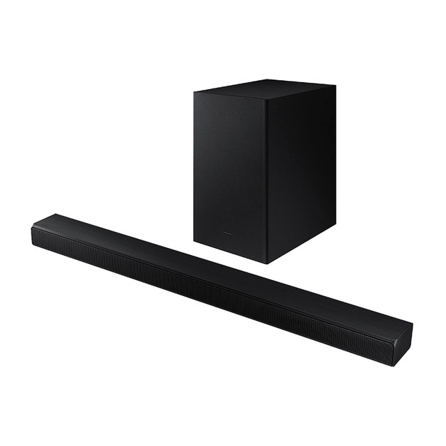 HW-A450 2.1ch Soundbar w/ Dolby Audio (2021)-OPEN BOX in Stereo Systems & Home Theatre in Mississauga / Peel Region - Image 2
