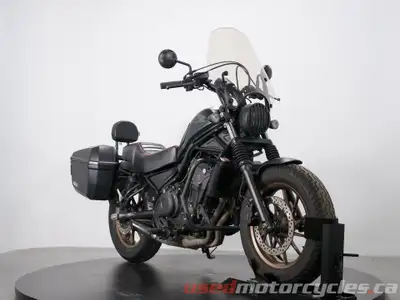 2023 Honda Rebel 500 with 12,500 kms — a clean, reliable cruiser loaded with lots of great extras. S...