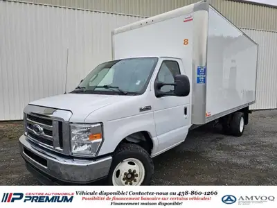 2022 Ford E-450 Cube 16 pieds 2x4 V8 7.3L -Location crédit bail disponible Financement Bancaire 1e 2...