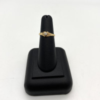 14 Karat Yellow Gold Lady's 1.9gms Diamond Ring $175