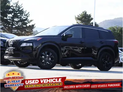 2023 NISSAN ROGUE SV MIDNIGHT EDITION - NO ACCIDENTS - ONE OWNER - BC VEHICLE - BACKUP CAMERA - HEAT...