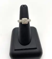 14kt White Gold 1.00ct. 6.10GM Diamond Engagement Ring $1,549