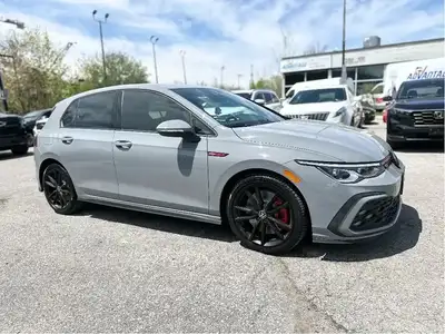 2024 Golf GTI Autobahn 1 Owner - Clean Title - Low Km Digital Cluster, Navigation, BackUp Camera, Ca...