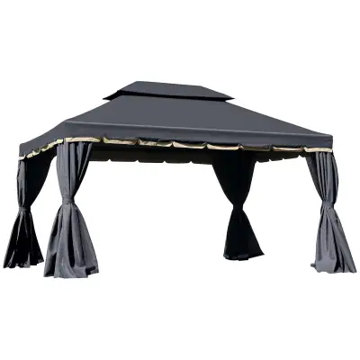 Outsunny 13′ x 10′ Outdoor Patio Gazebo ... ID# 4960, View more