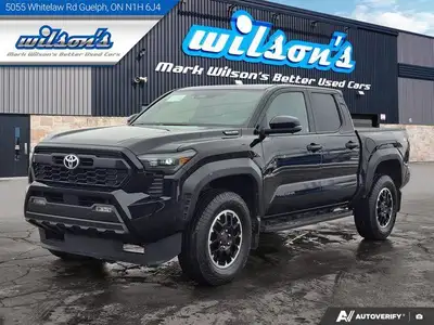 Look at this certified 2024 Toyota Tacoma Hybrid TRD Off-Road Premium | Leather | Sunroof | JBL | He...