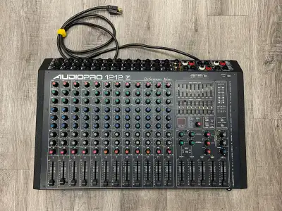 Yorkville Audiopro 1212 - 1200 Watt 12-Channel Powered Mixer, View more