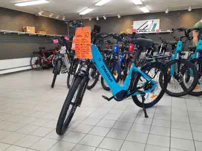 FRESH ON OUR LOT!!!!! COME CHECK OUT OUR NEW LINE OF E-BIKES! WITH THEIR SLEEK AND LIGHT WEIGHT DESI...