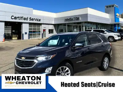 Experience confident driving in the 2019 Chevrolet Equinox LT, a diesel-powered AWD SUV designed for...