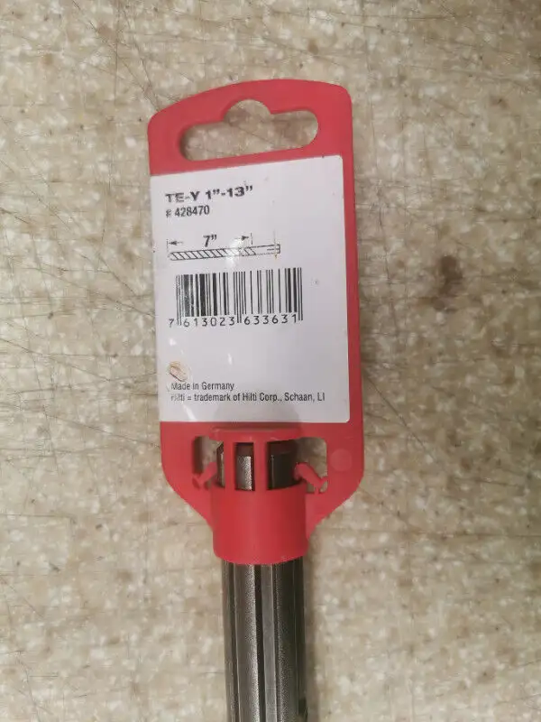 Hilti SDS Hammer Drill Bit 1" x 13" $79 in Power Tools in Mississauga / Peel Region - Image 6