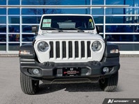 Odometer is 7837 kilometers below market average! Bright White Clearcoat 2022 Jeep Wrangler Sport S... (image 8)