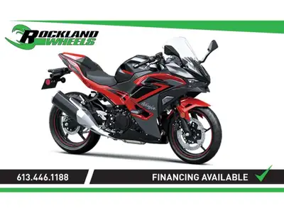 2025 Kawasaki NINJA 500 SE La Kawasaki Ninja 500 de 2025 offre une expérience de conduite exaltante...
