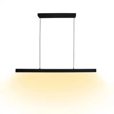BNIB PRICE IS FIRM - Linear LED Lights Black Pendant Lights Kitc, View more