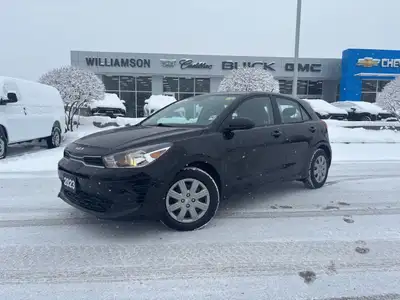Welcome to Williamson GM Uxbridge 2023 Black Kia RioBluetooth Audio, Back-Up Camera, Previous Daily...