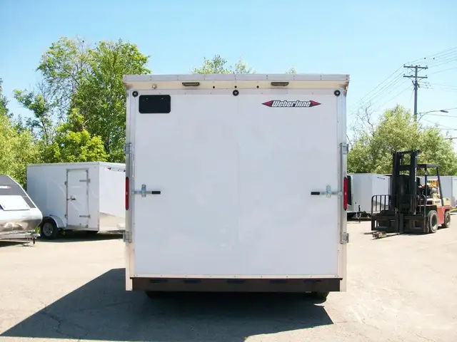 2025 Weberlane cargo 8'.6'' x 14' v-nose 2 essieux 5200lb. CONTR in Cargo & Utility Trailers in Laval / North Shore - Image 7