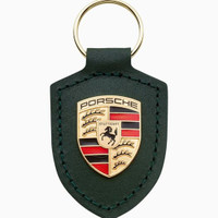 PORSCHE CREST KEY RING - HERITAGE COLLECTION - KEY CHAIN