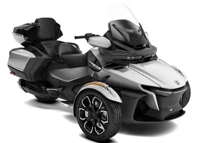 Experience unrivaled touring comfort in luxury that fits your style. The Spyder RT Limited features...