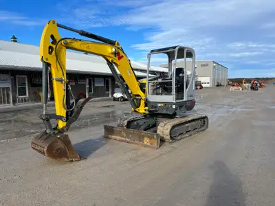 Iron Inventory Inc! 2021 Wacker Neuson EZ53 is powered by a 59hp Perkins diesel engine. Equipped wit...