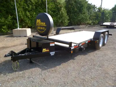 Tilt & Load Float Trailer By Miska Trailers - Made in Canada Easy to Load, 7 Ton Models starting at...