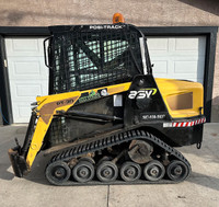 ASV Pt 30 Track Skid Steer and Buckets