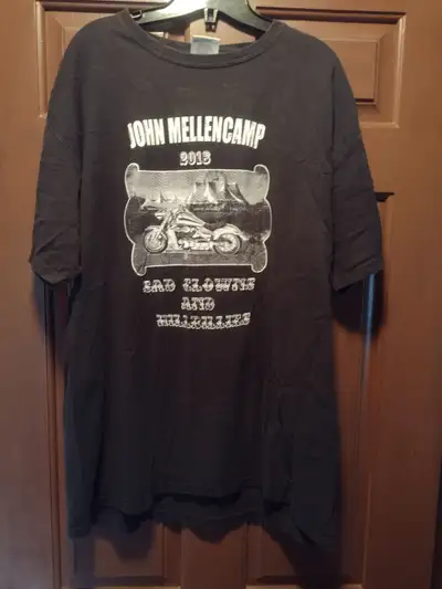 2018 John Mellencamp concert tee-shirt size large, View more