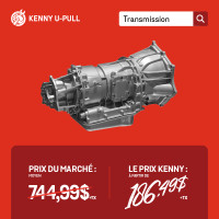 Transmission  | En inventaire au Kenny U-Pull Rouyn-Noranda