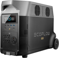 ECOFLOW Delta Pro 3600 Watt Solar Generator, LiFePO4 with 30AMP