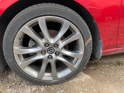 WE WILL NOT RESPOND TO MESSAGES, PLEASE CALL OR VISIT WE HAVE FOUR - 225/45R19 MAZDA 6 WHEELS AND TI...