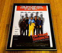 1995 The Usual Suspects Framed Movie Poster