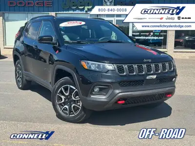This JEEP Compass Trailhawk | 4X4 | SUNROOF | HEATED SEATS | REMOTE START comes with plentiful ameni...