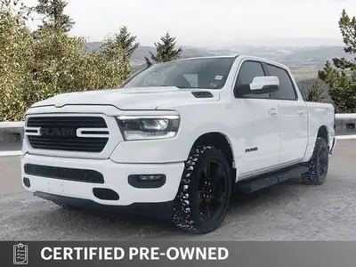 Welcome to Moncton Chrysler Jeep Dodge. Recent Arrival! 2023 Ram 1500 Sport HEMI 5.7L V8 VVT 4WD *St...