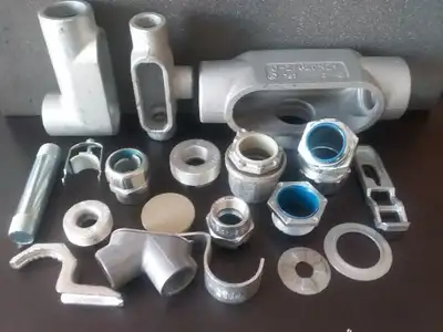 Rigid Conduit Fittings LBs, clamps, connectors, View more