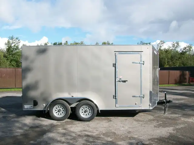 2025 Weberlane CARGO 7'X14' V-NOSE 2 ESSIEUX 6'.6in. HT CONTRACT in Cargo & Utility Trailers in Laval / North Shore - Image 5