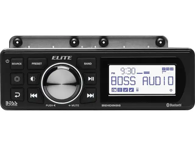 BOSS Audio Elite BEHDIN98 Digital media 1998-2013 HarleyDavidson in Motorcycle Parts & Accessories in City of Toronto - Image 5