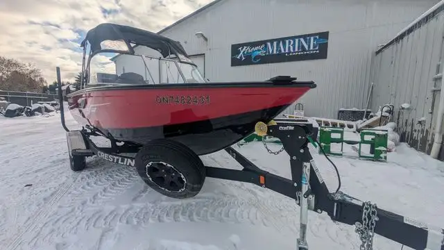 2021 Crestliner 1750 Super Hawk in Powerboats & Motorboats in London - Image 3